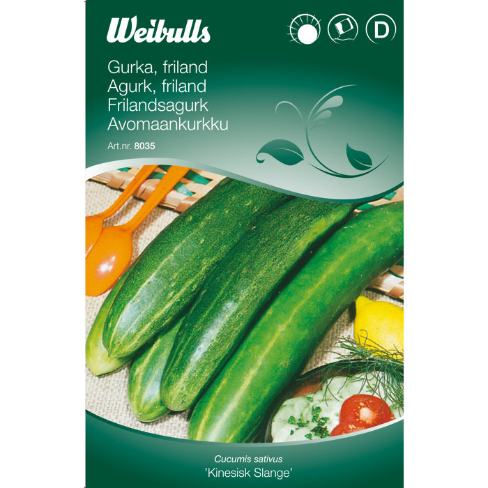 Frö Gurka 'Longo da China' Weibulls